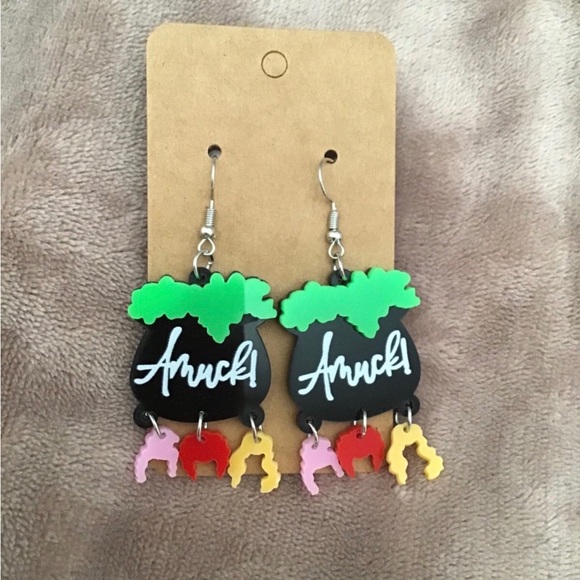 Hocus Pocus Amuck Earrings - Picture 3 of 4